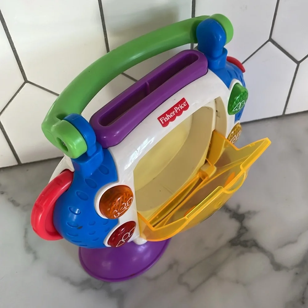 Fisher Price Laugh & Learn Sing-With-Me CD Player - WORKS